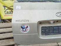 Крышка багажника (дверь 3-5) G6P8SD Hyundai Matrix - Фото 2